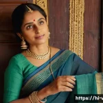 빈티지 의류 세탁법 - **Prompt:** A discerning, elegantly dressed woman in her 50s, with a gentle and contemplative expres...